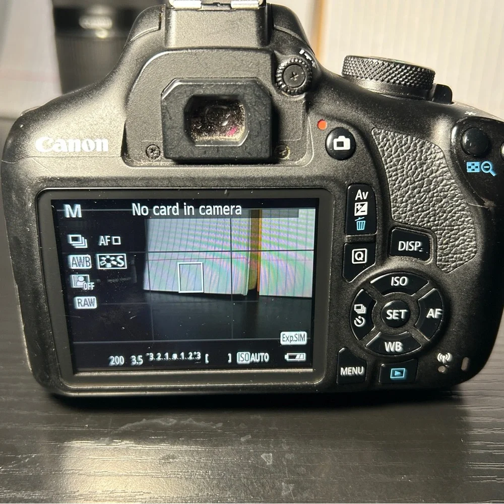 Canon EOS DSLR Camera with Lens Kit - Black